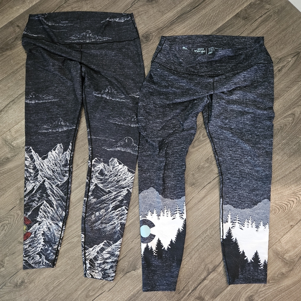 Donating Soon- Colorado Threads Yoga Pants Set